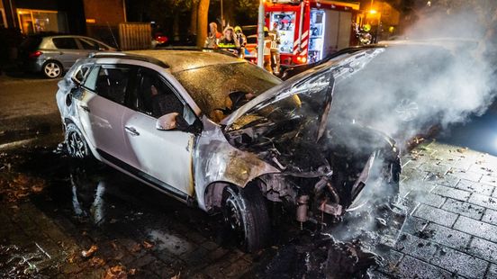 Auto gaat verloren door brand