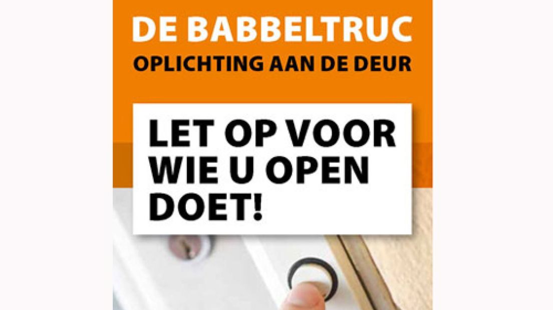 Bejaarden alerter op babbeltrucs
