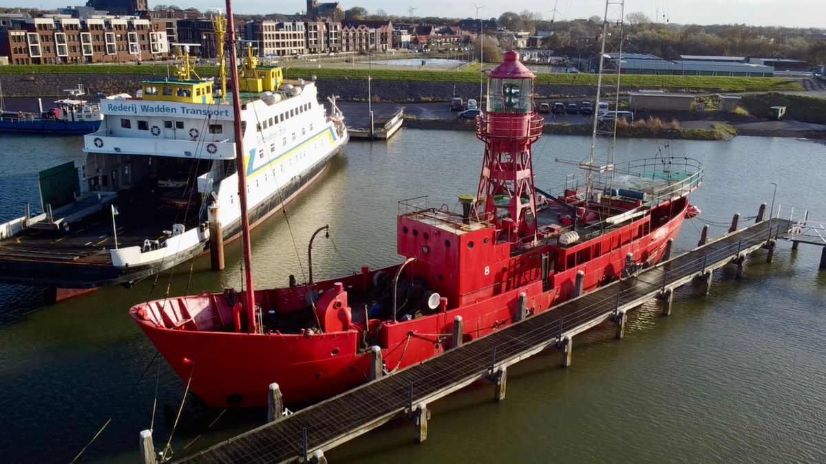 Zelfs voor anker is de diesel te duur voor lichtschip uit Harlingen