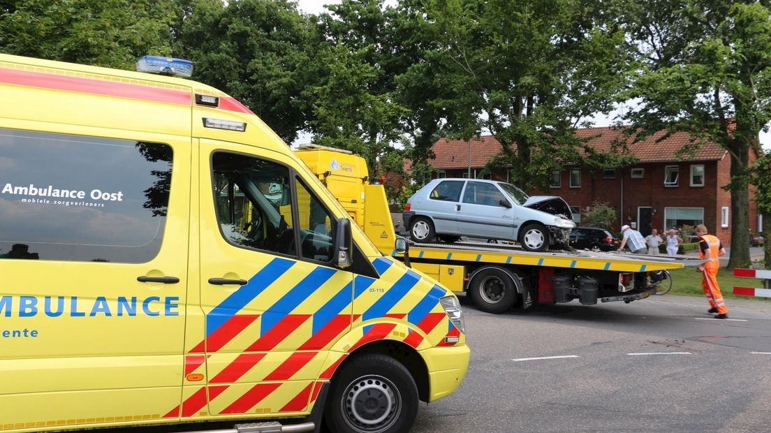 Gewonde bij ongeluk in Oldenzaal