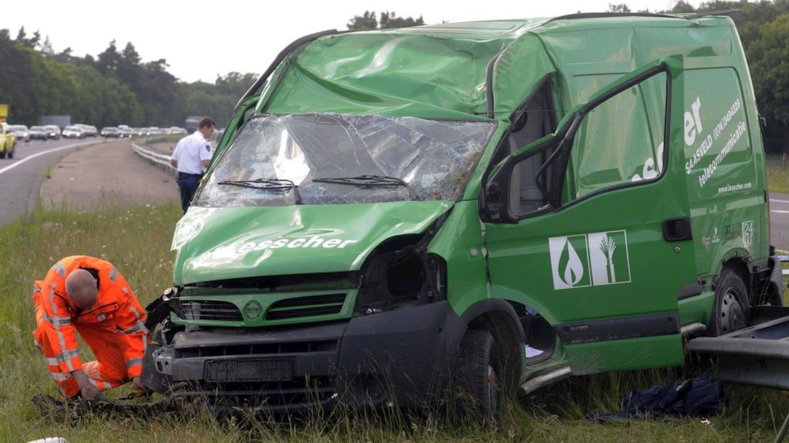 Ongeluk A35 Enschede-Hengelo