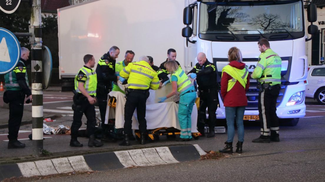 Het ongeluk gebeurde op de Eerste Stationsstraat Zoetermeer I