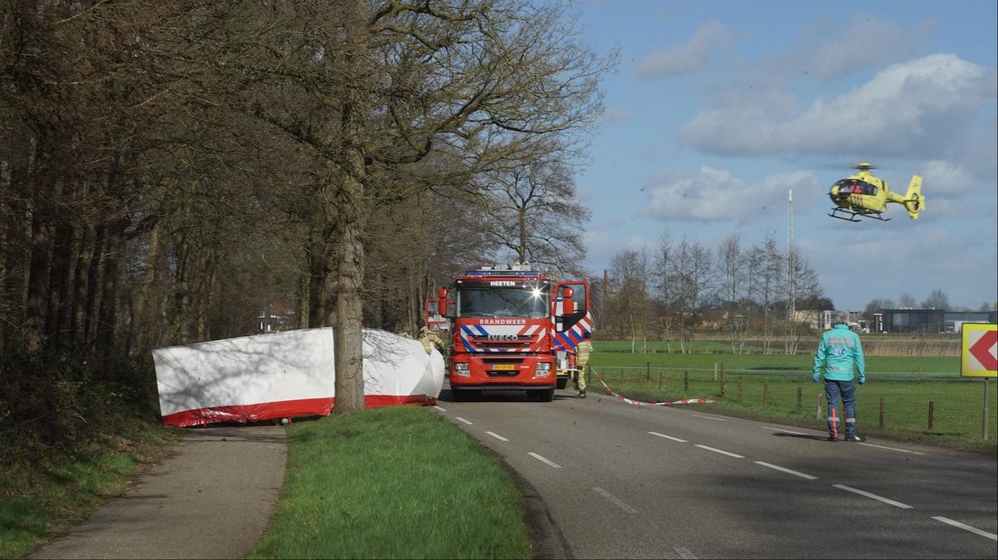 Ernstig ongeval bij Heeten