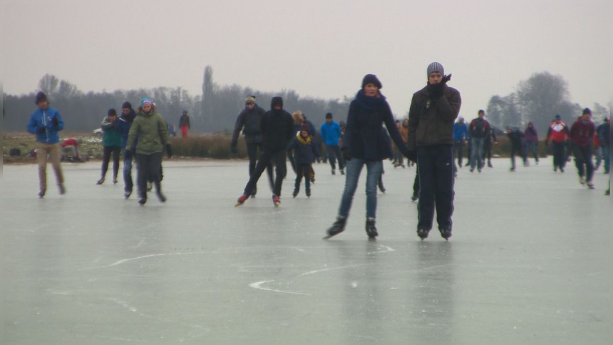 Piet Paulusma In de winter langere periode met natuurijs Omrop Fryslân