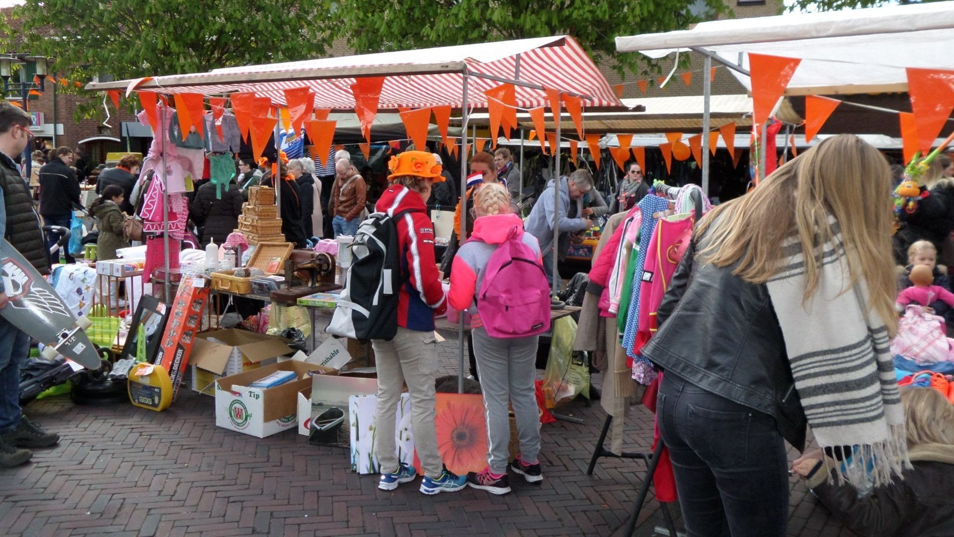 Koningsdag in Eibergen staat in het teken van Oranjemarkt.