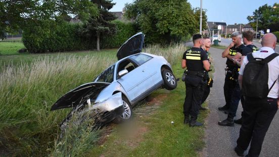 Bestuurder vlucht • gewonde bij steekincident