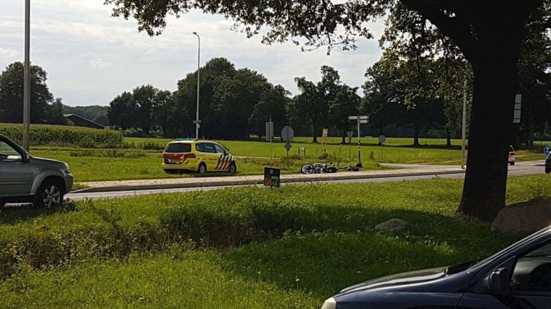 Ongeval op N741 in Delden