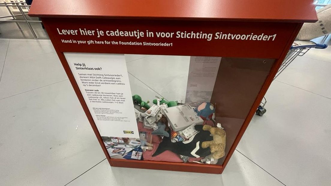 Actie in Ikea Delft
