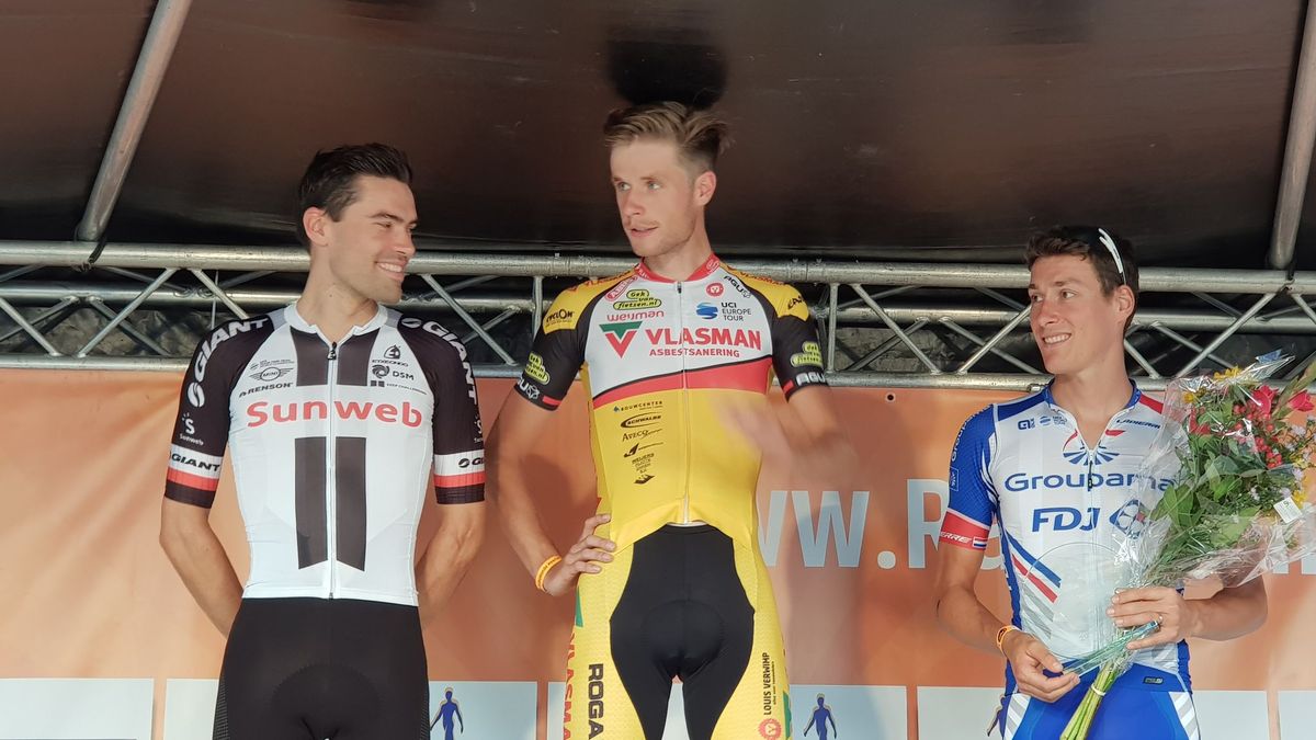 Jaap Kooijman wint tijdrit in Heerlen, Dumoulin weer tweede 1Limburg