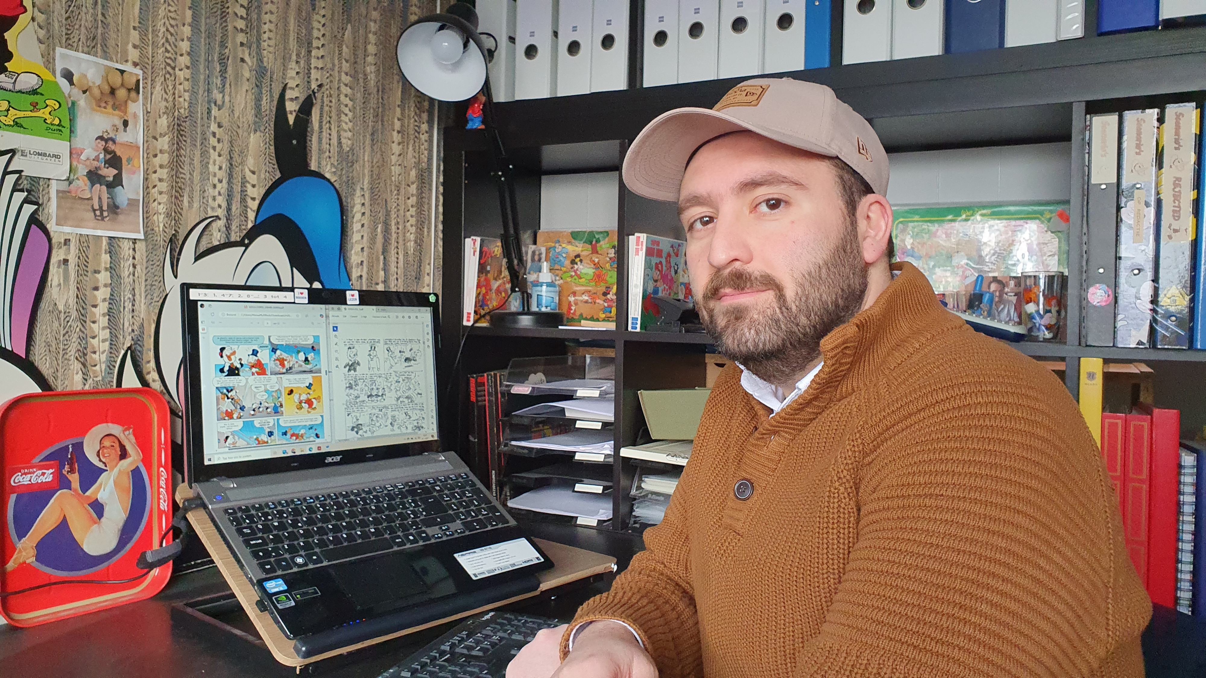 Ahmad Resh leverde vorig jaar ook een bijdrage aan de Zeeuwse editie van Donald Duck