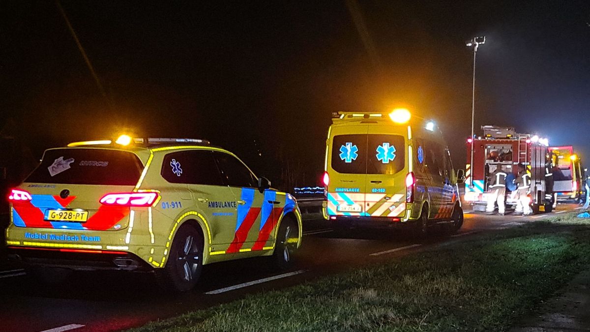 Gewonde bij ongeluk in Hoogersmilde
