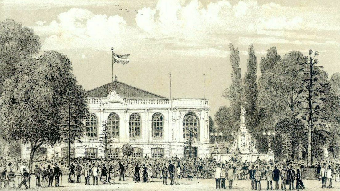 De Tivoli Concertzaal waar het orkest vaak speelde