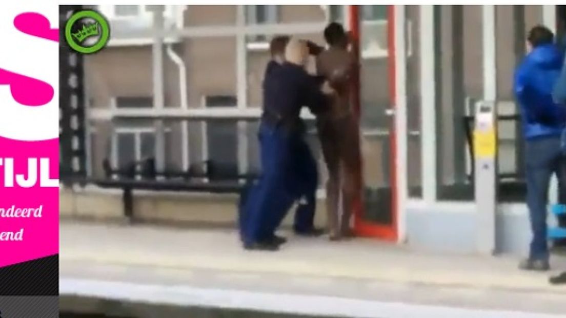 Man poedelnaakt op station Arnhem Velperpoort
