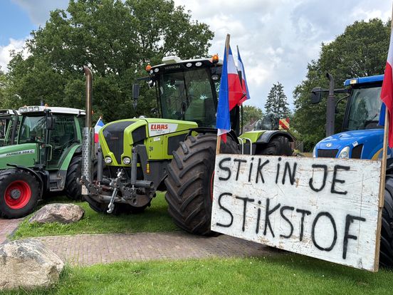 Boeren sluiten locaties in Beilen en Wijster uit protest tegen stikstofplannen