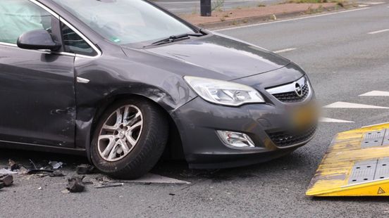 Zware botsing door verkeerslicht buiten werking