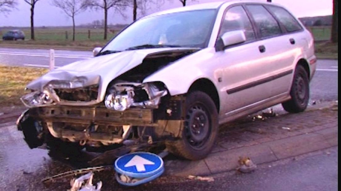 Ongeval op oversteek N48 met Dalmsholterweg