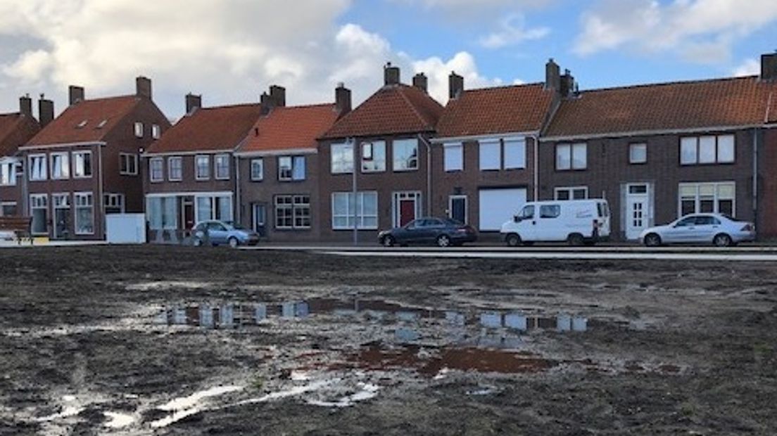 Sinds de oplevering van het nieuwe plein is er sprake van wateroverlast