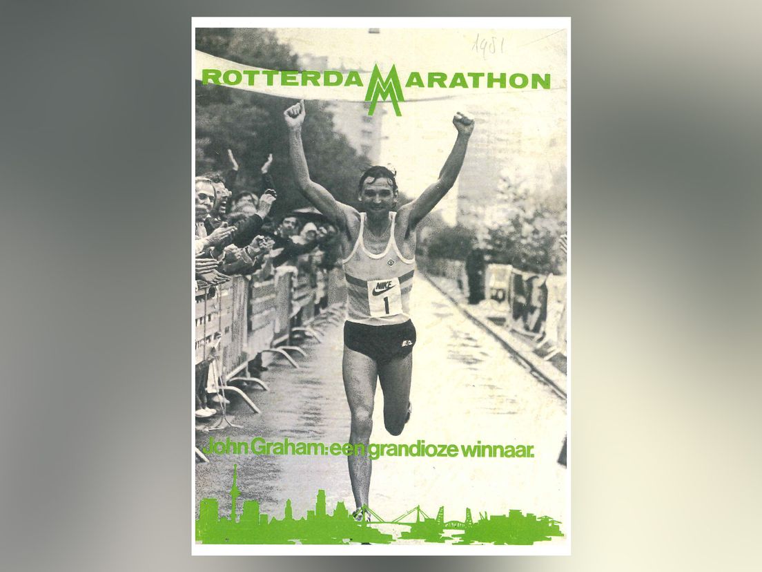 programmaboekje Rotterdam Marathon 1981 Bron: Rotterdam Marathon