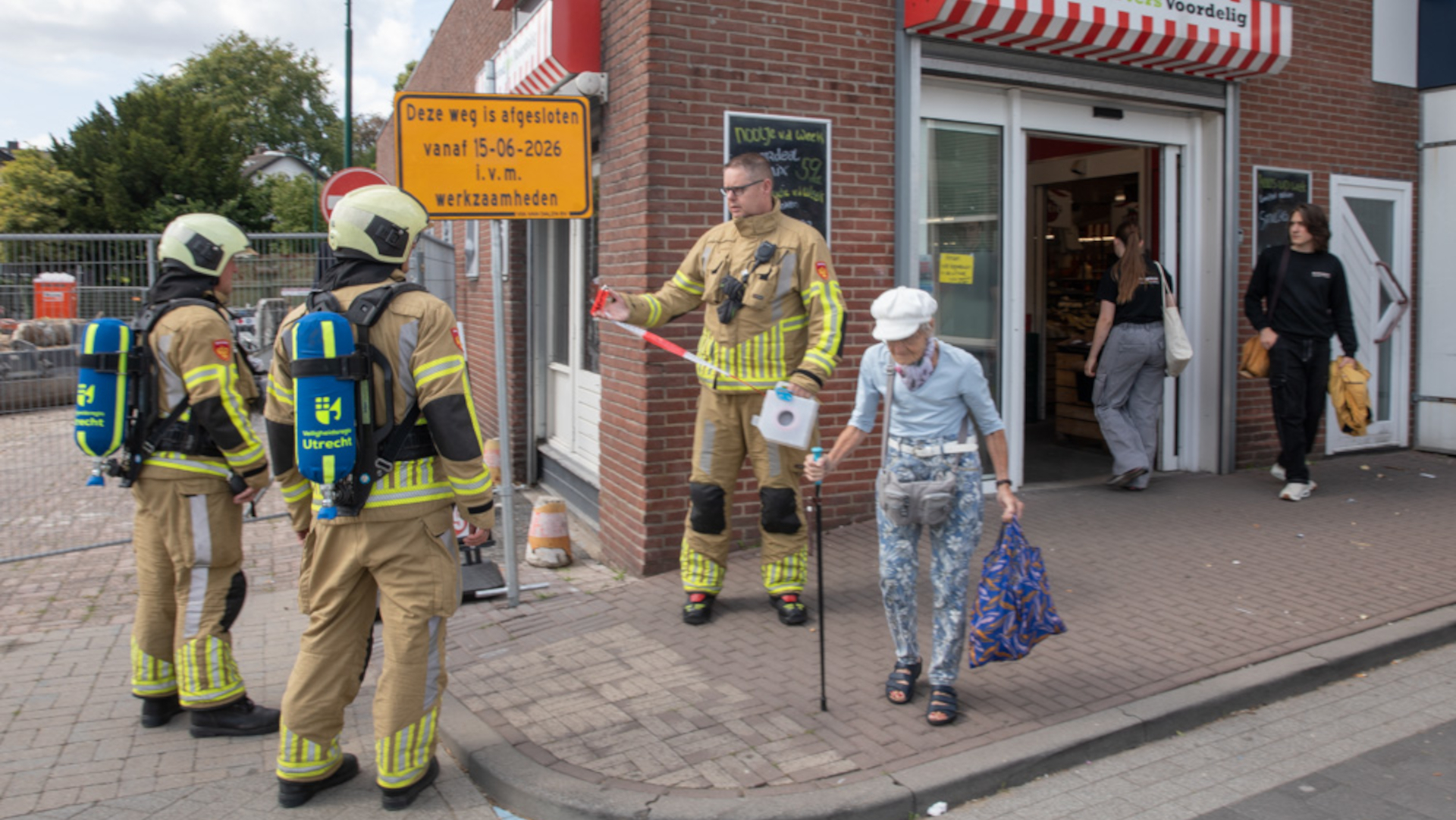 Aannemer raakt gasleiding bij sloopwerkzaamheden in Baarn