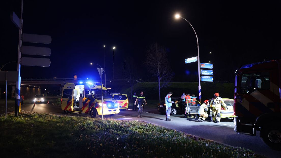 Drie gewonden bij ongeval in Zwolle