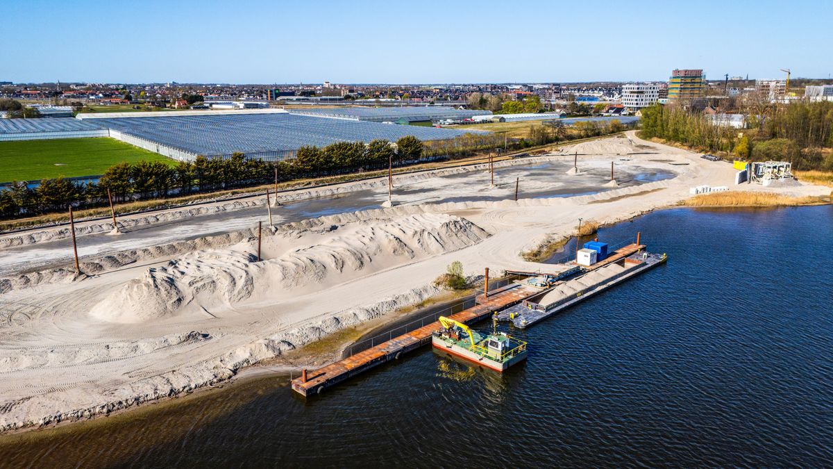 Katwijk wil einde aan zandwinning Valkenburgse Meer: angst voor meer verzakkingen