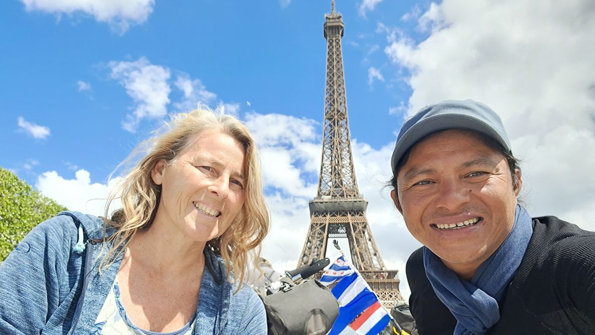Marica en Chepe fietsen vanuit Workum de wereld rond: 