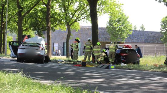 Meerdere gewonden bij ongeluk op N224. Meerdere gewonden bij ongeluk op N224.