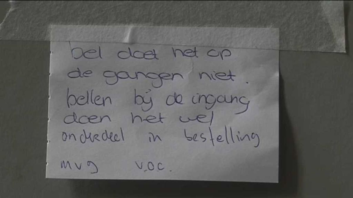 Bewoners seniorencomplex Utrecht moeten kloppen want de bel doet het