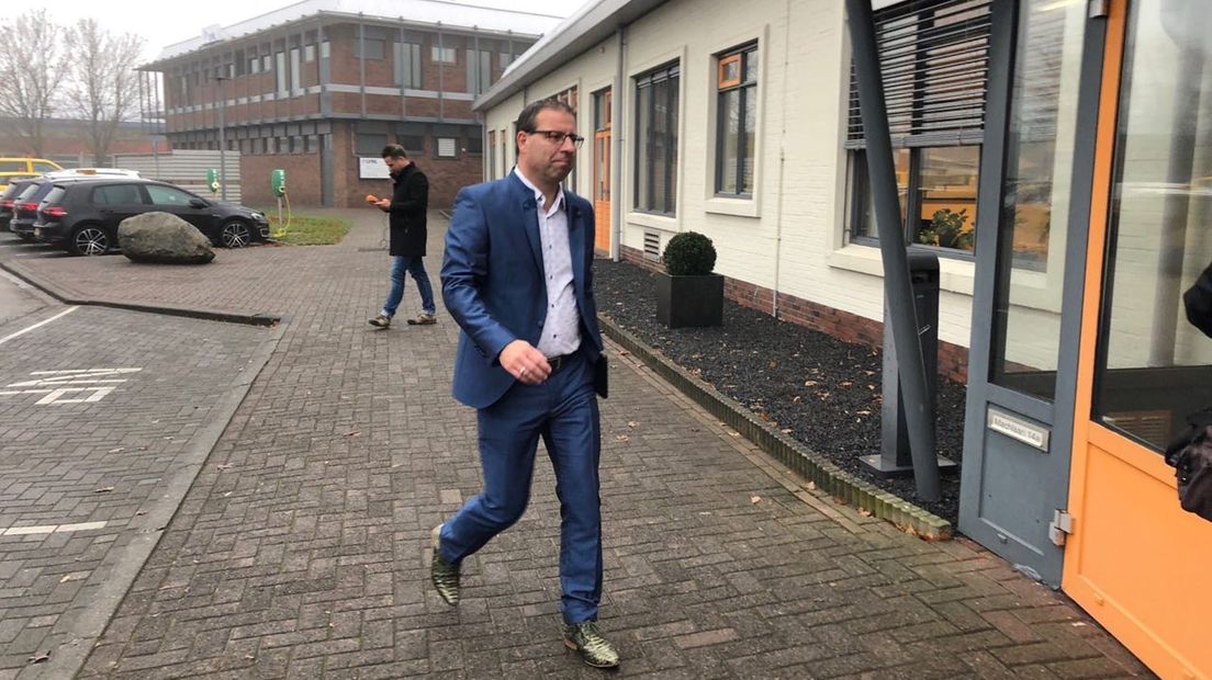 Patrick Brouns arriveert op Eelde