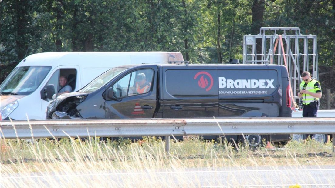 Ongeval bij Bathmen op A1