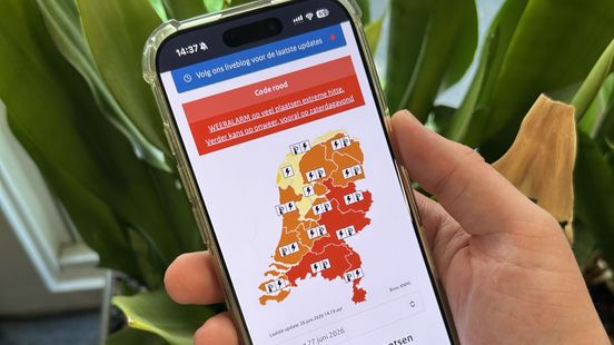 Ook zaterdag code rood in Gelderland
