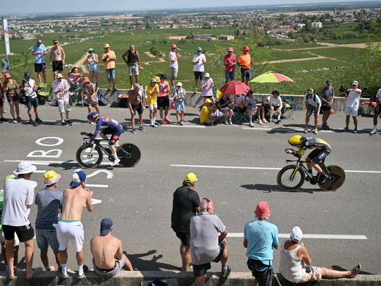 Lieke Nooijen tweede bij tijdrit Tour de France Femmes