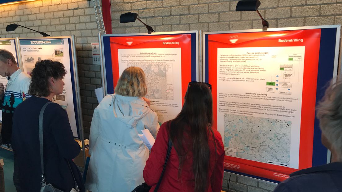 Inwoners Westerveld winnen informatie in over gaswinning (Rechten: Andries Ophof)