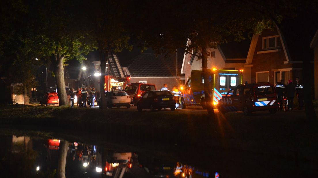 Hulpdiensten schoten snel te hulp, maar de man mankeerde niets ernstigs.