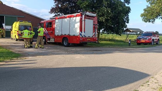 Man overleden na ongeluk op boerderij. Man overleden na ongeluk op boerderij.