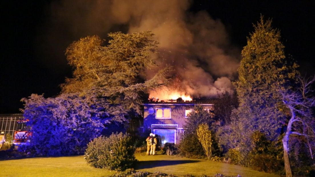 Asbest vrijgekomen bij brand Heerde
