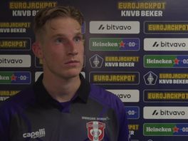 Reactie Van der Sluijs na 7-0 nederlaag van FC Dordrecht