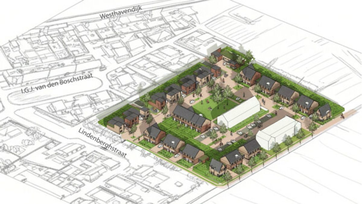Nieuwe woonwijk Wilhelminadorp-Zuid krijgt 59 woningen