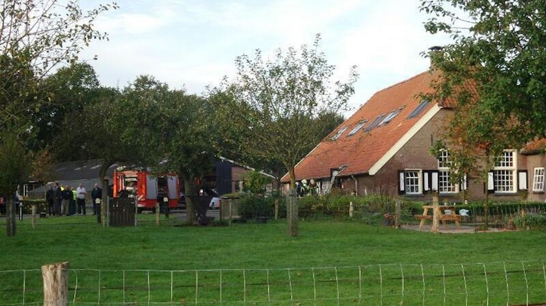 Brandje in woonzorgboerderij Hengelo