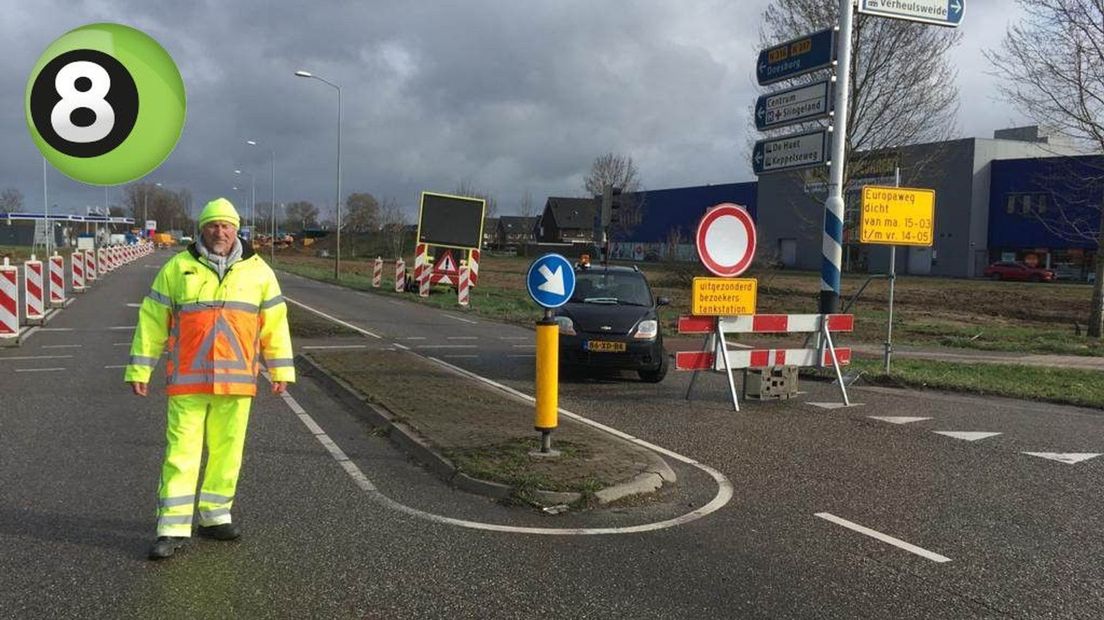 Eerste werkzaamheden Europaweg klaar