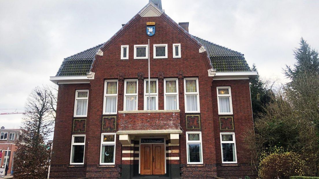 Het gemeentehuis in Bedum