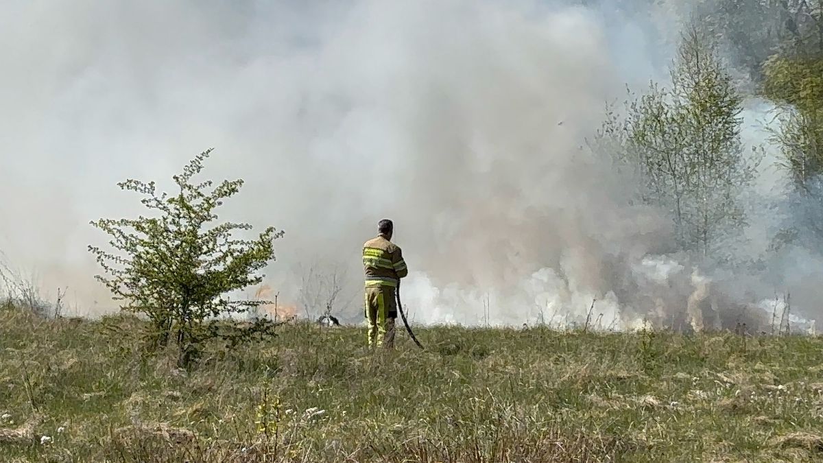 Veel rookontwikkeling bij natuurbranden in Bunde en Geulle