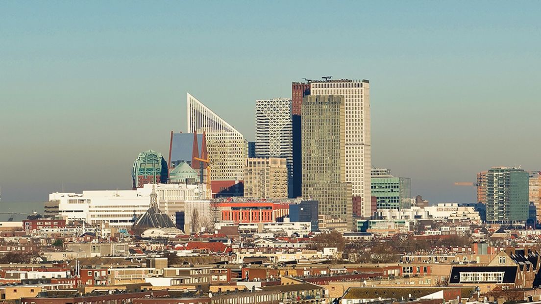 Skyline van Den Haag.