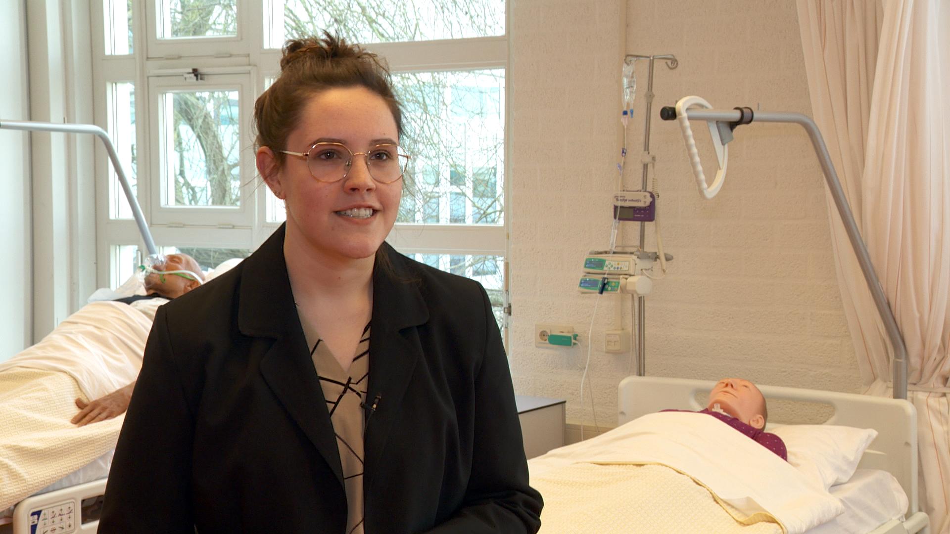 Daphne Niewijk, vierdejaars student verpleegkunde