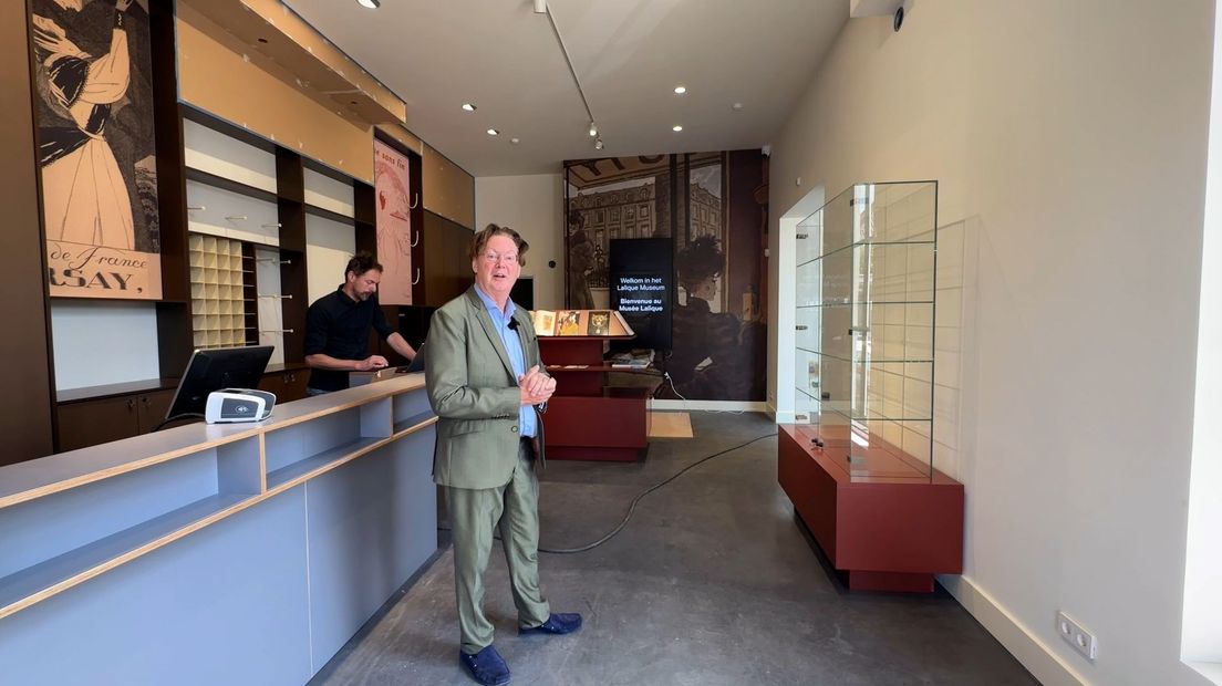Het nieuwe derde pand van het Lalique Museum in Doesburg