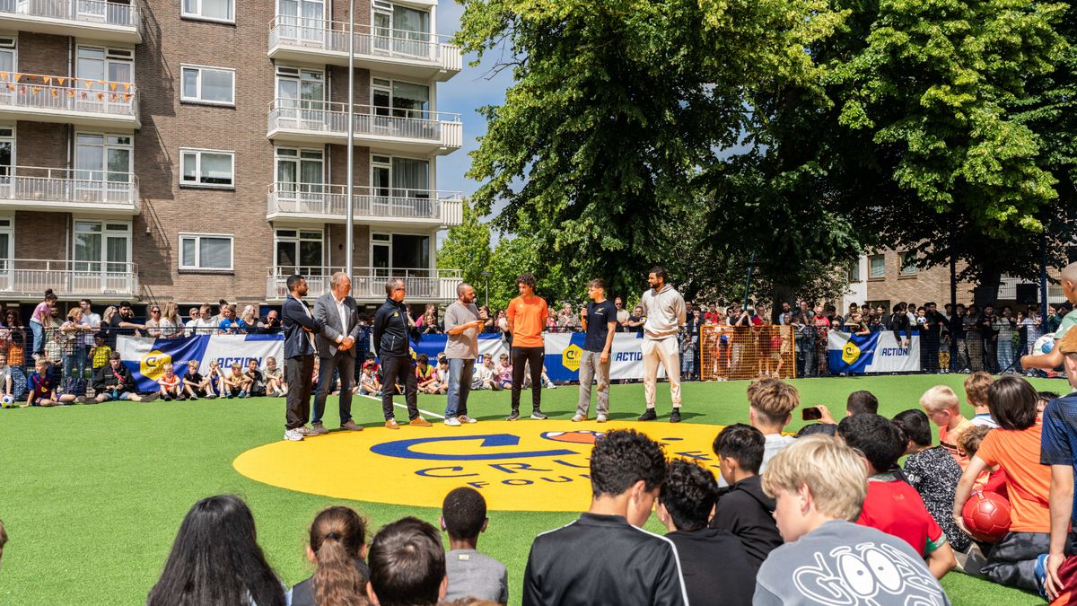 Wordt Meppel de nieuwe kweekvijver van Oranje? Nieuw Cruyff Court valt gelijk in de smaak