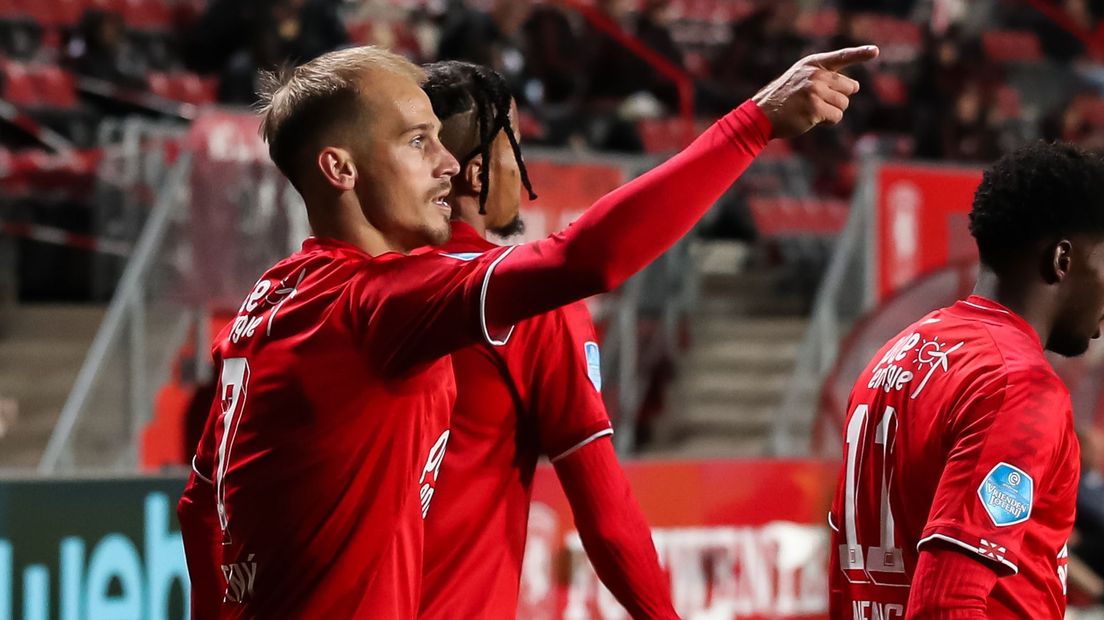 Vaclav Cerny maakte een treffer bij de laatste uitgave van FC Twente-FC Groningen