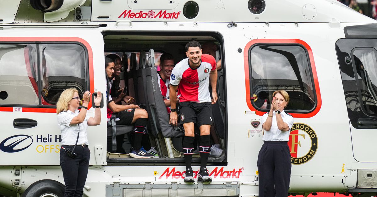 LEES TERUG: Priske en nieuwe spelers gepresenteerd tijdens Feyenoord