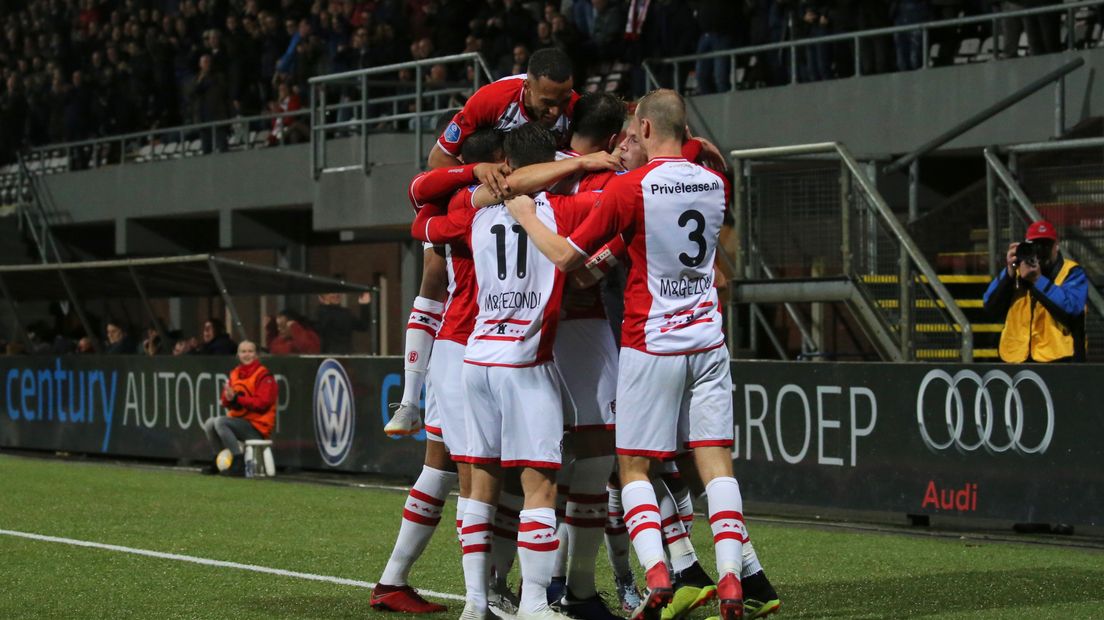 FC Emmen was een van de winnaars van de avond (Rechten: archief Gerrit Rijkens)