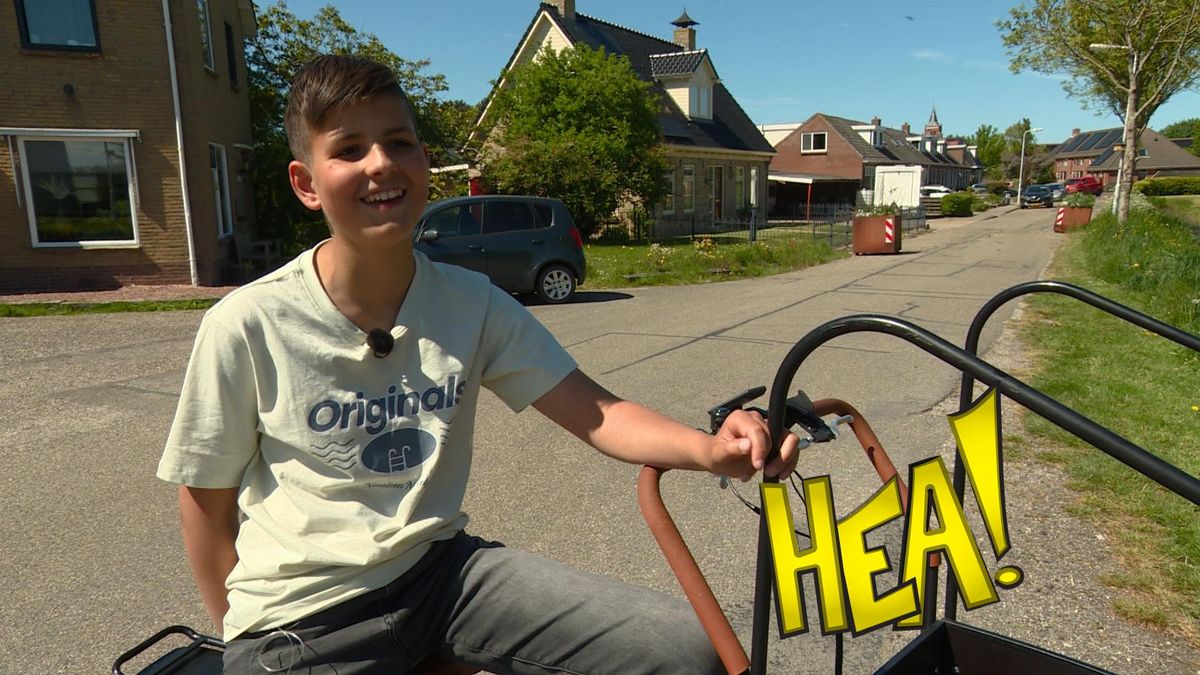 HEA! Jaïro brengt de eieren aan huis